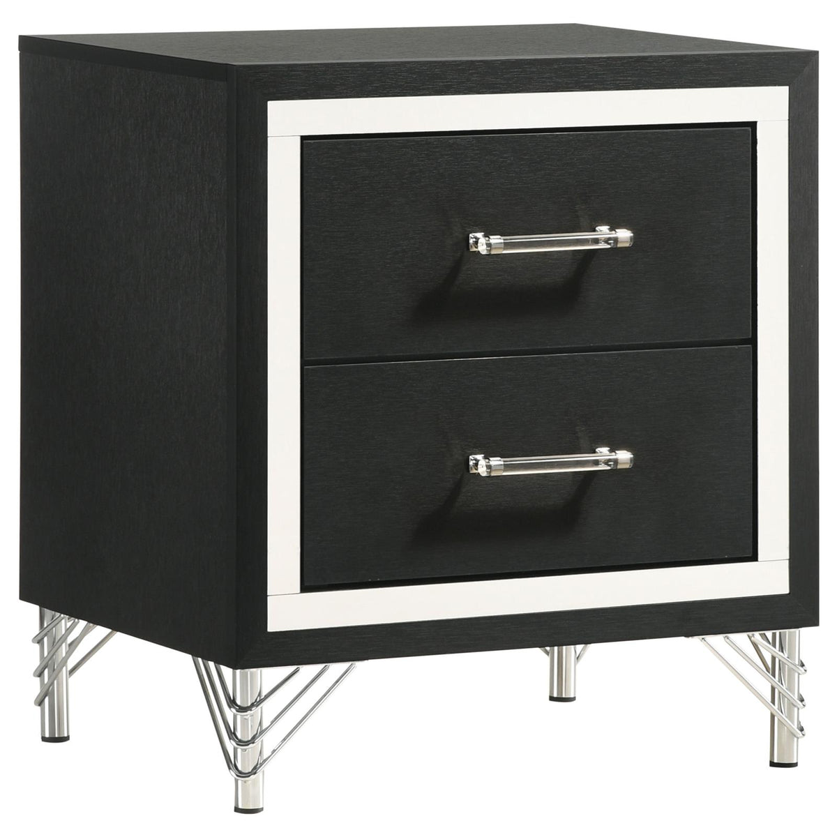 Lucia Bedroom Set - Grey / Black