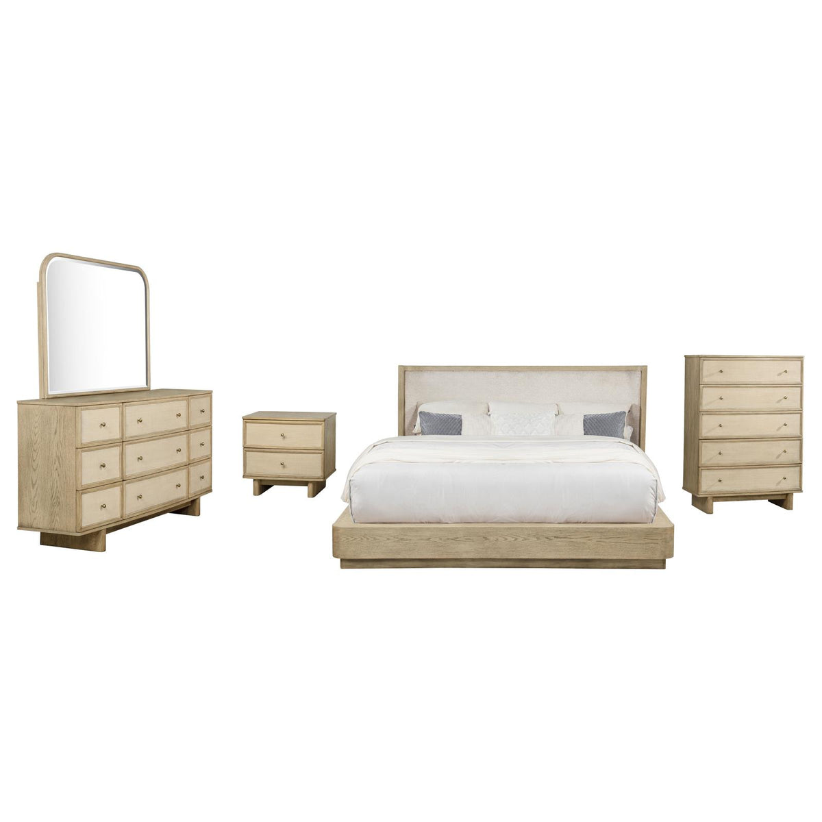Kailani Bedroom Set - Beige Oak