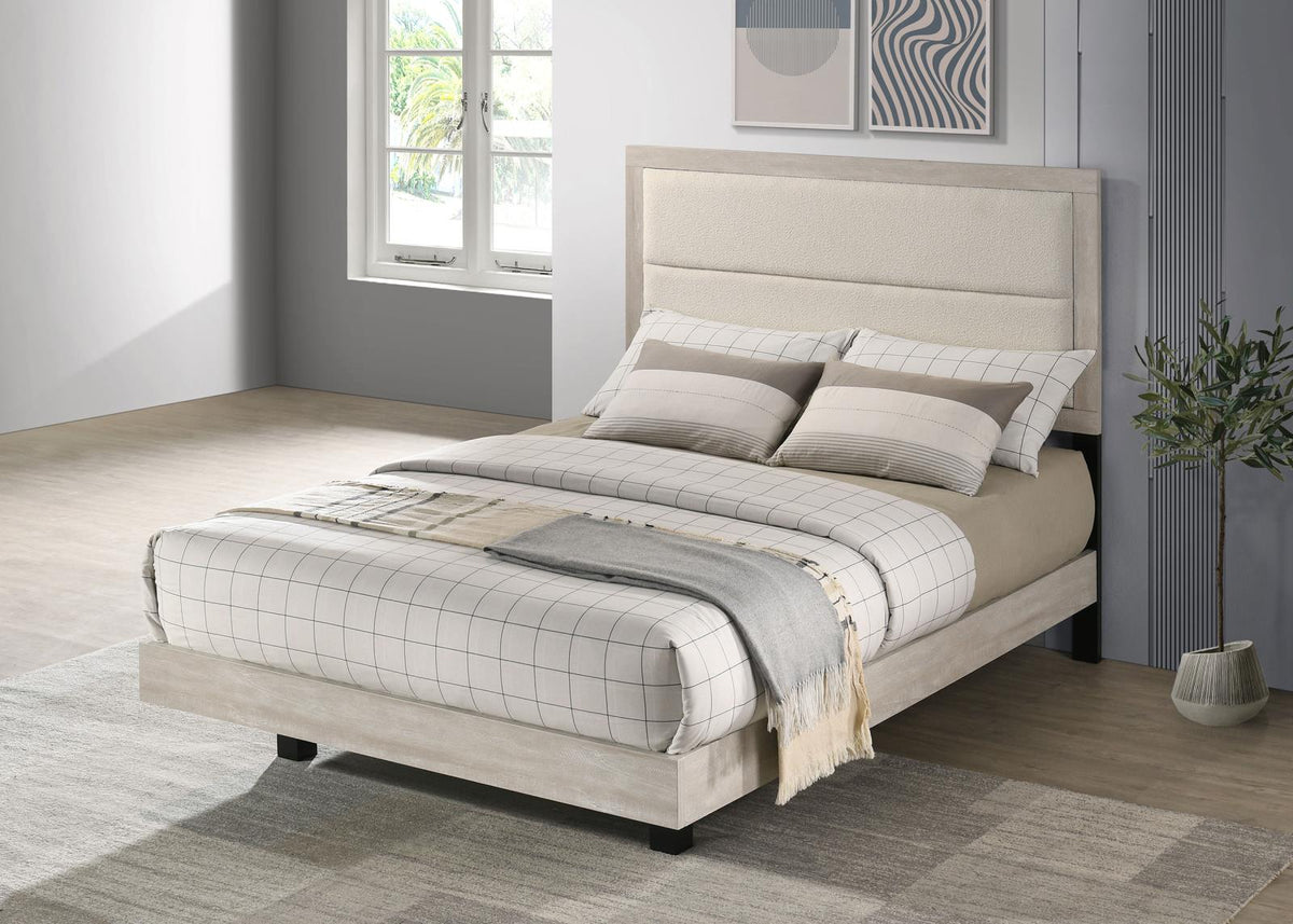 Trenton Panel Bedroom Set - Rustic Cream
