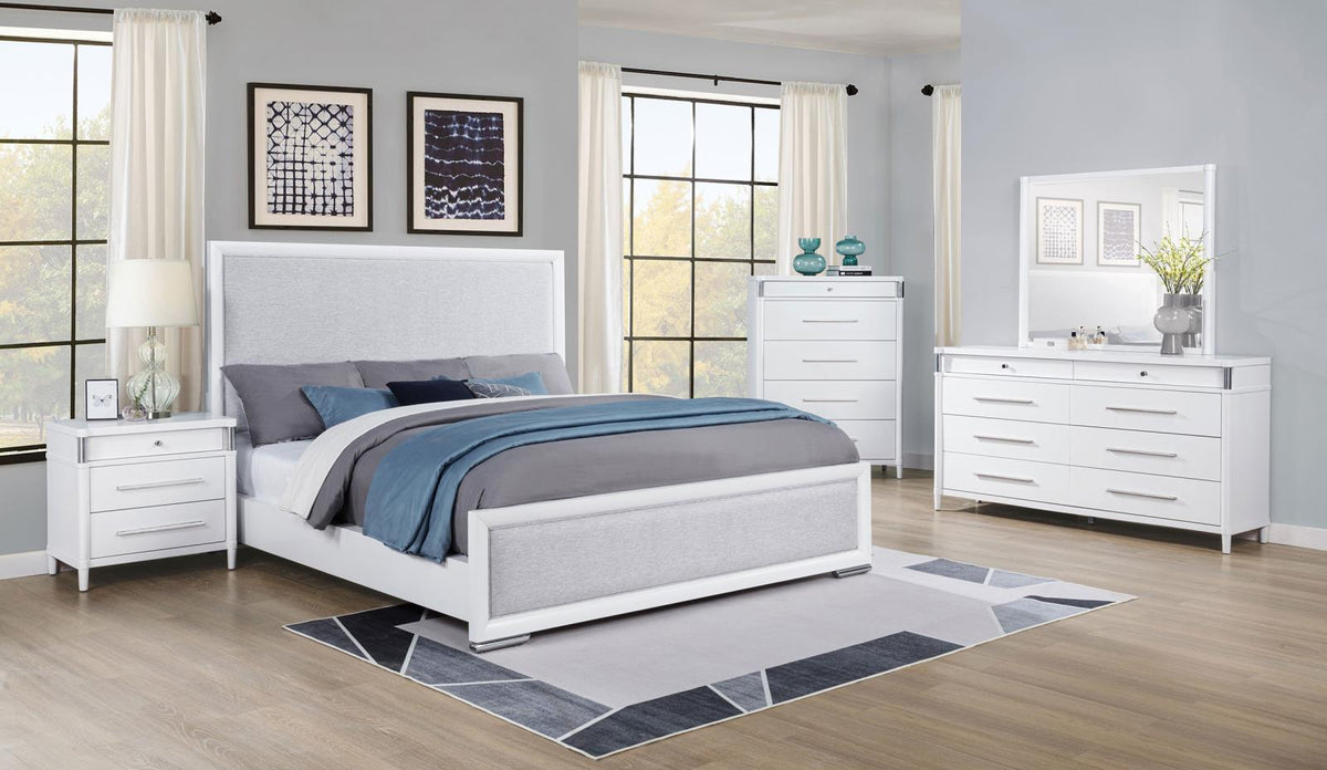 Gracemont Panel Bedroom Set - White