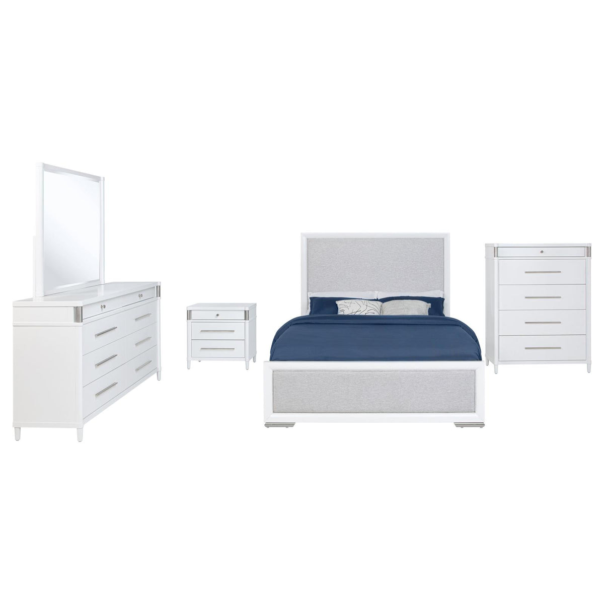 Gracemont Panel Bedroom Set - White