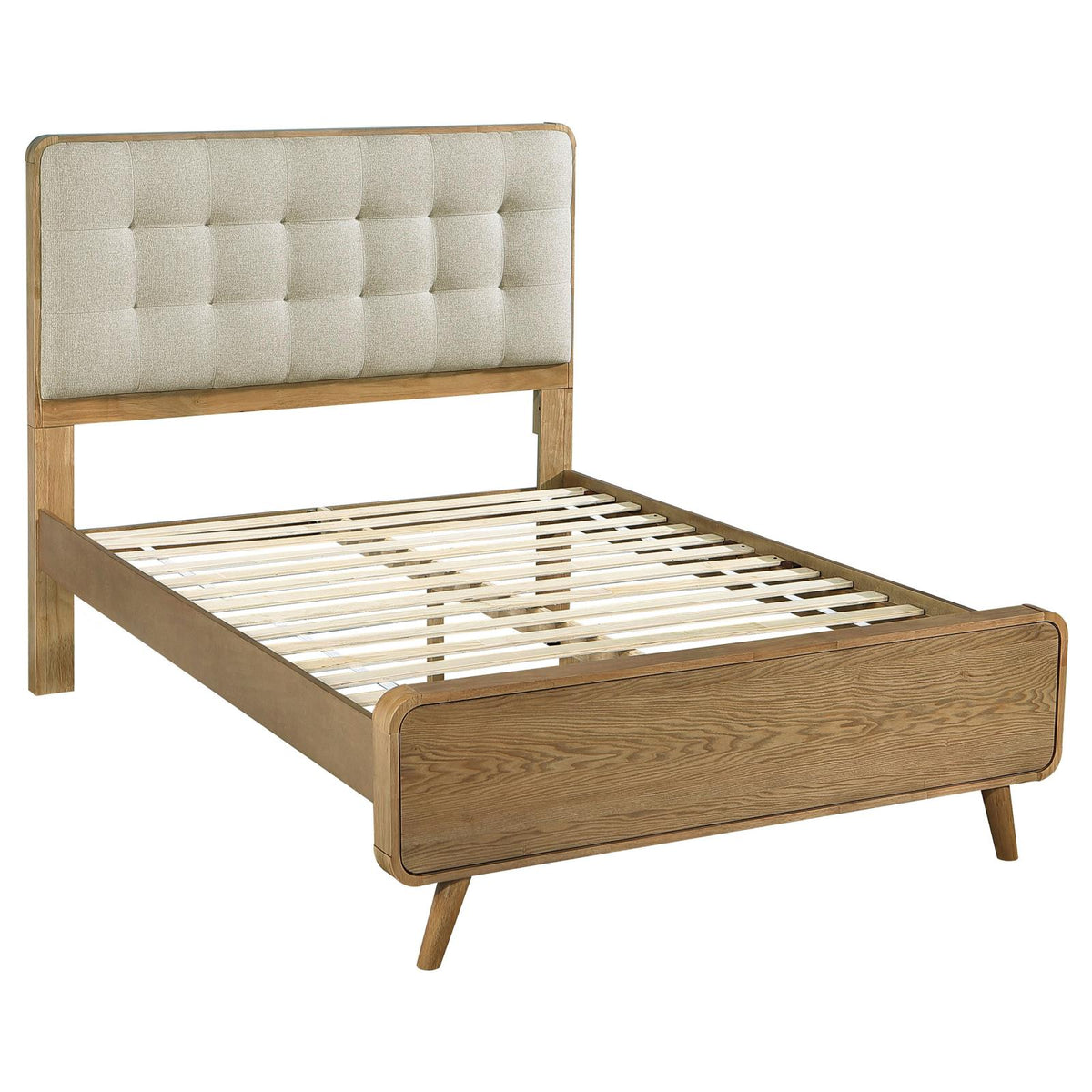 Robyn Platform Bedroom Set - Light Ash