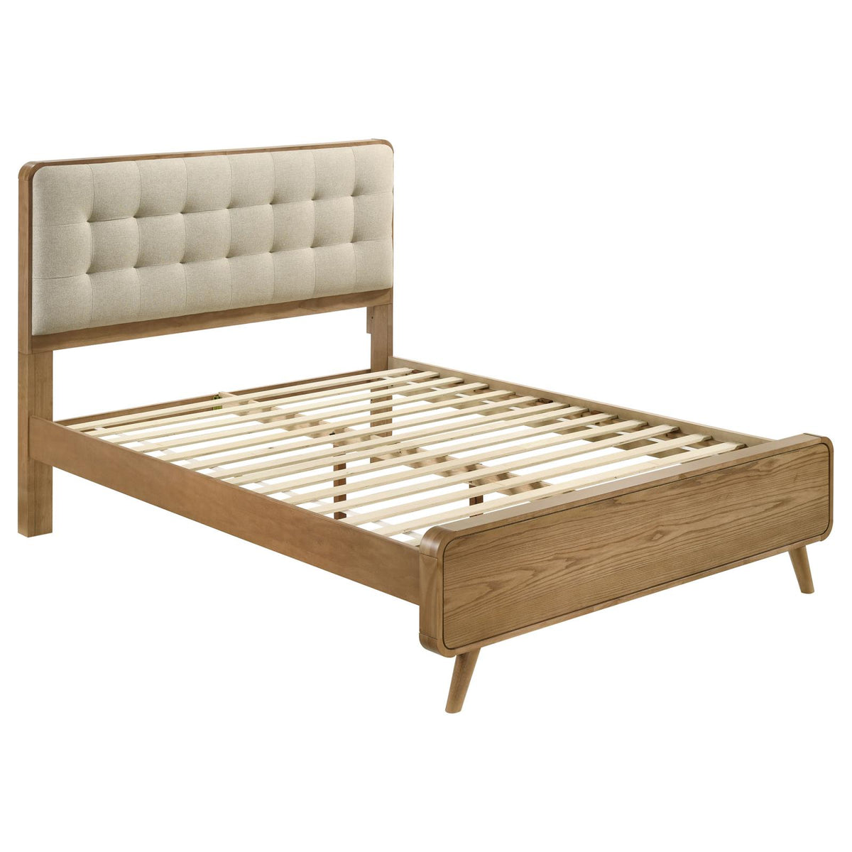Robyn Platform Bedroom Set - Light Ash