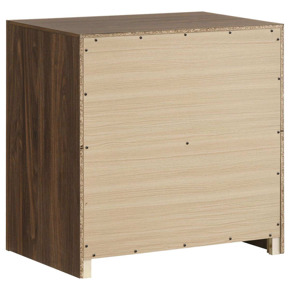 Etienne Panel Bedroom Set - Walnut / Vanilla
