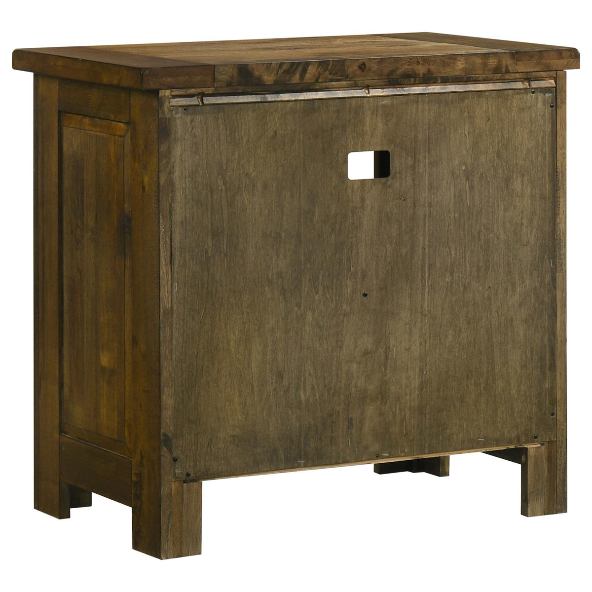Doherty Panel Bedroom Set - Rustic Golden Brown / Light Brown