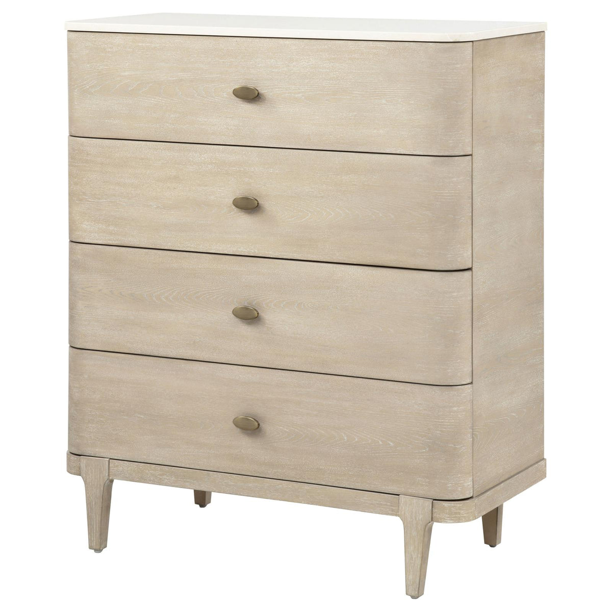 Lucaire 5-drawer Chest of Drawers Sandstone