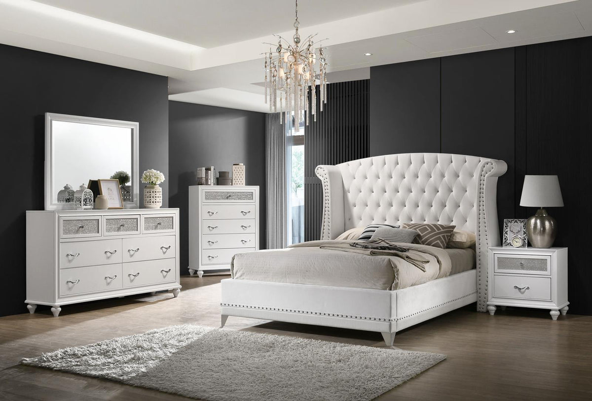 Barzini Bedroom Set - White