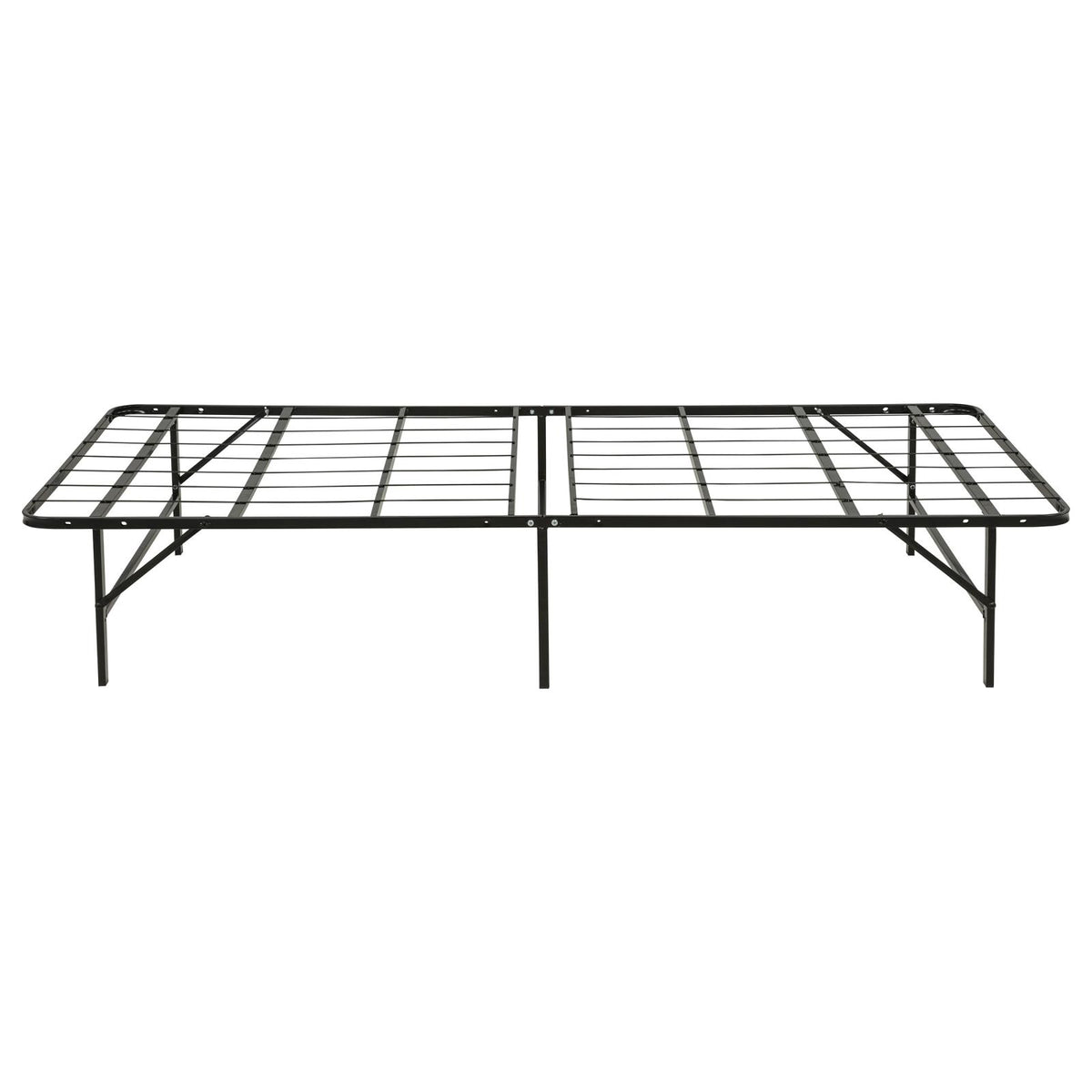 Kramer Twin XL Folding Metal Platform Bed Frame Black
