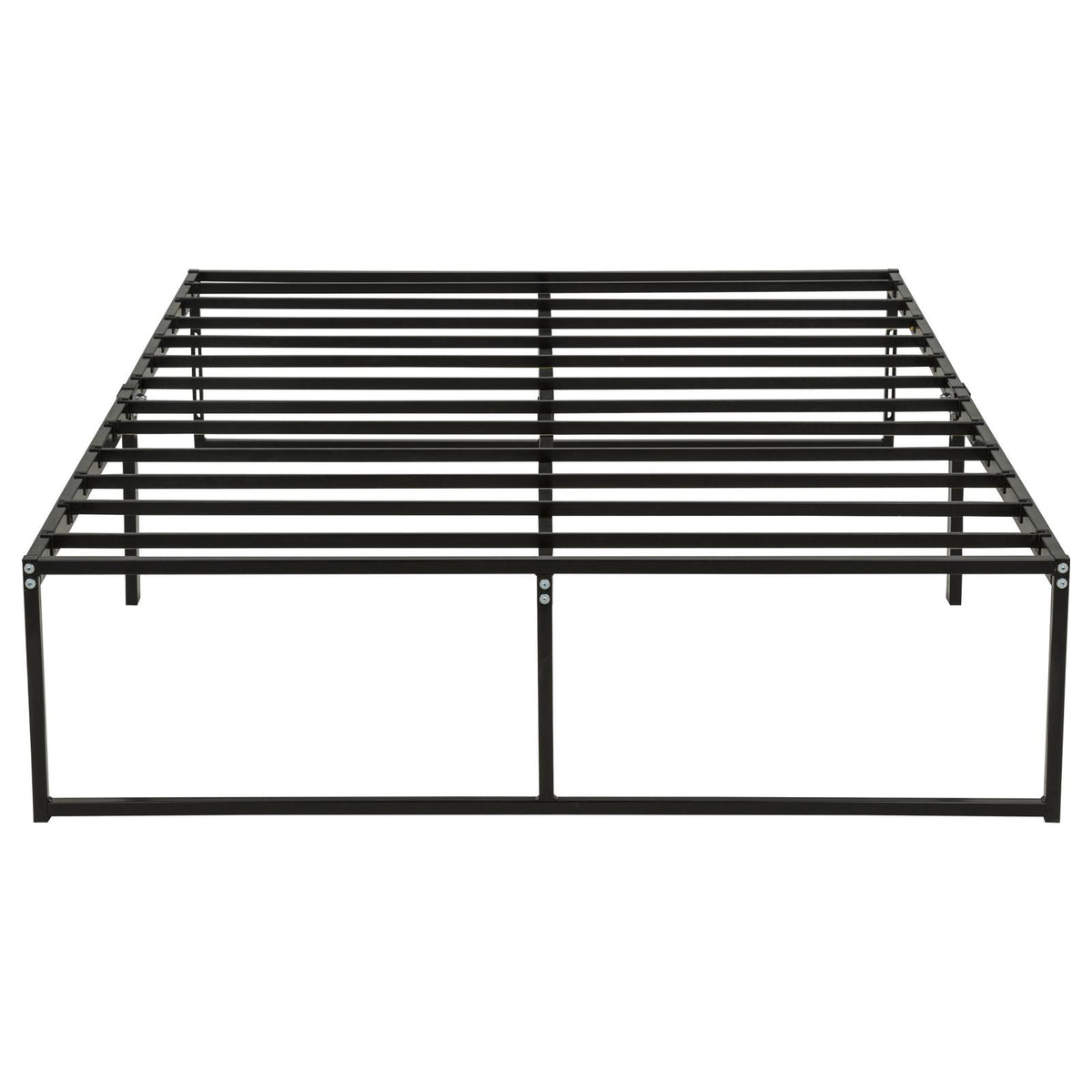 Gates Full Heavy-Gauge Metal Platform Bed Frame Black