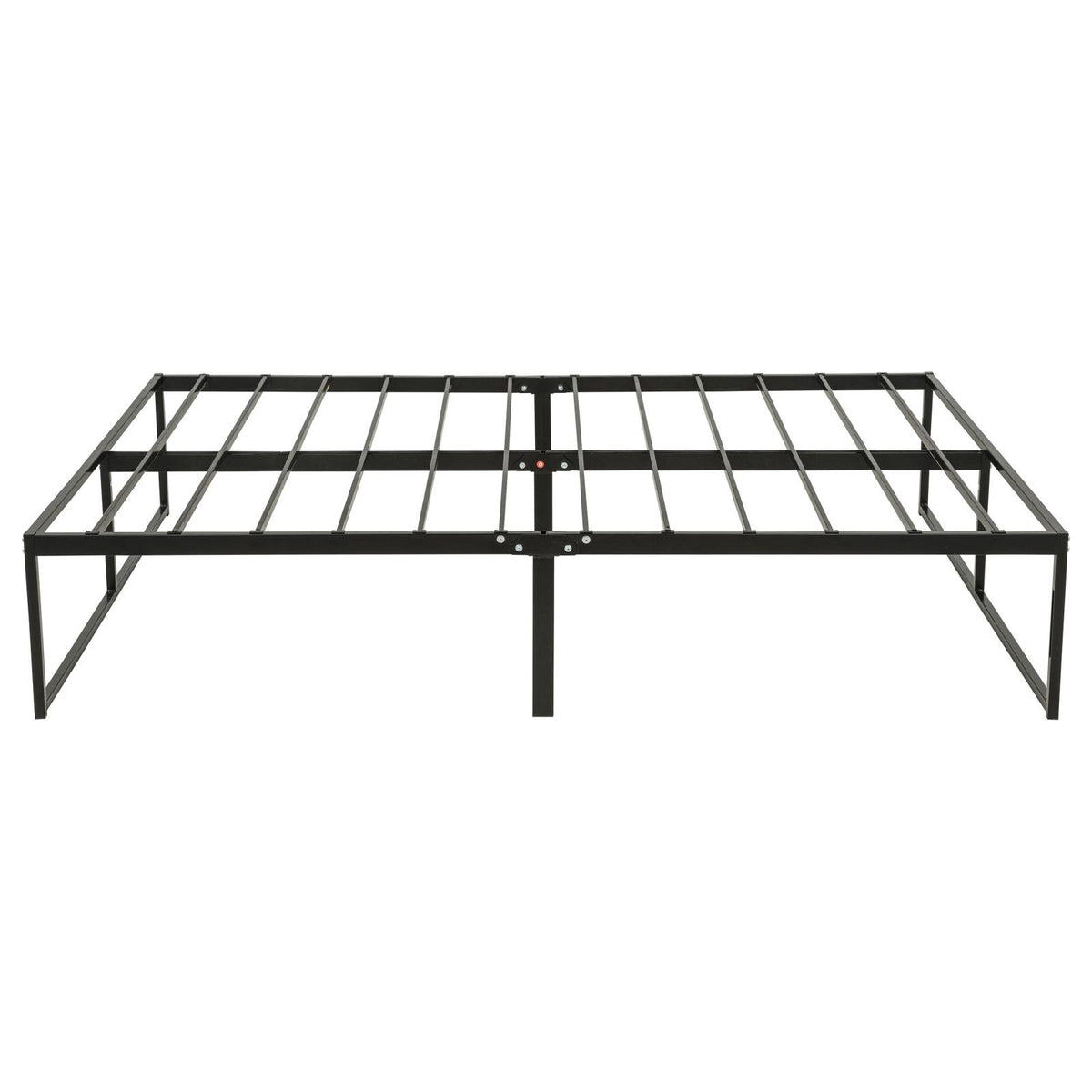 Gates Full Heavy-Gauge Metal Platform Bed Frame Black