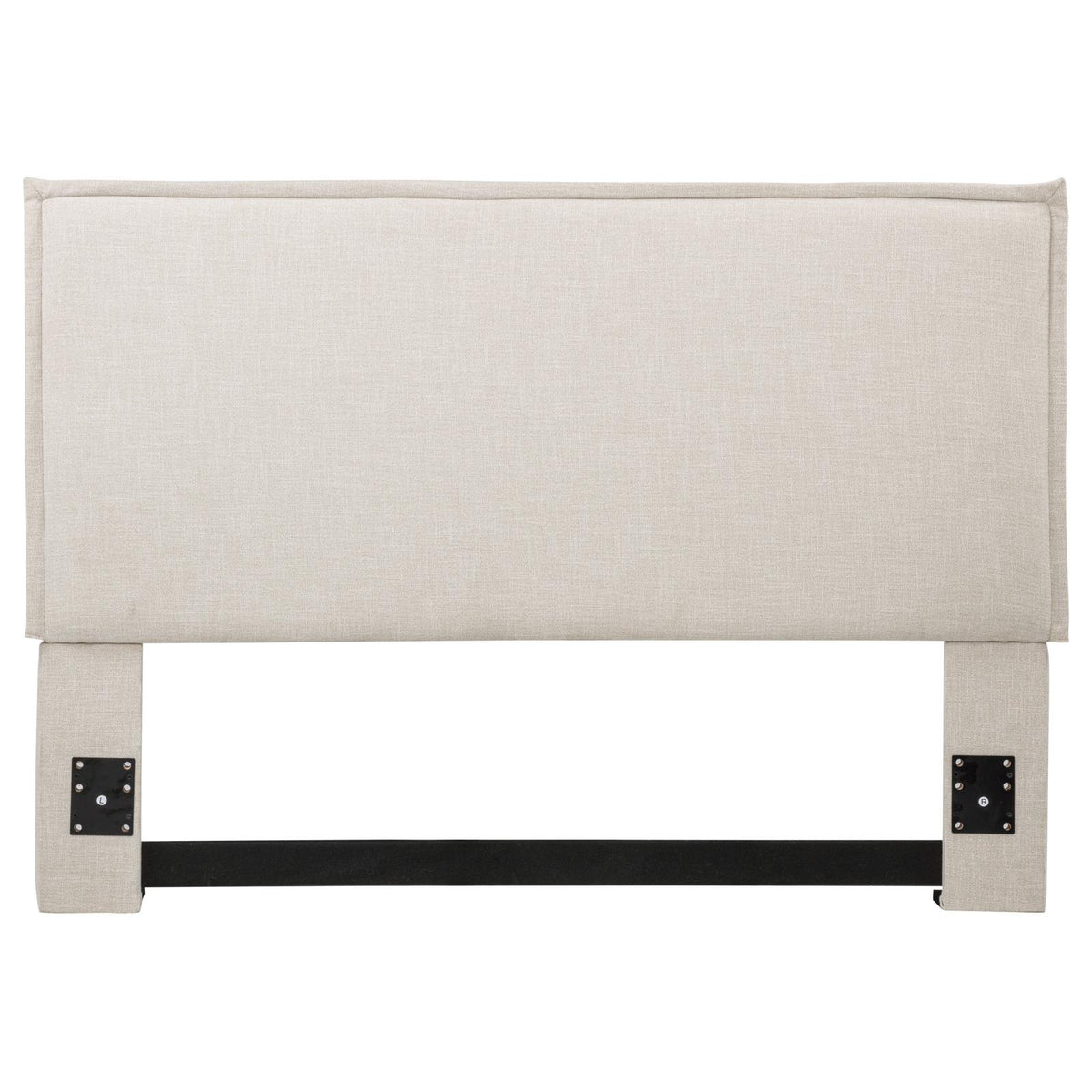 Izzy Upholstered Queen or Full Panel Headboard Sand