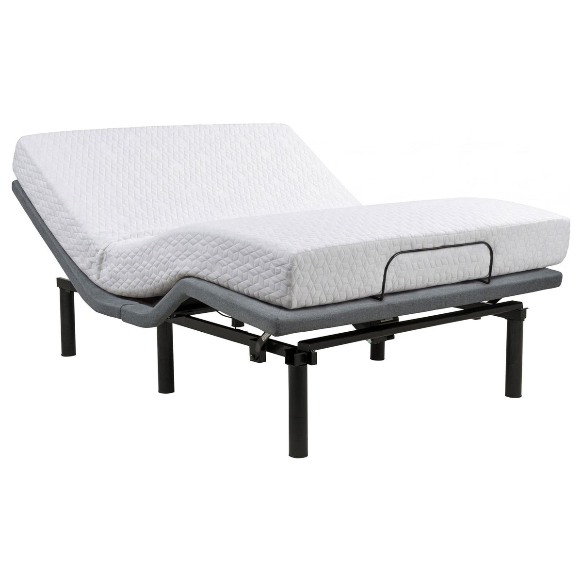 Tasca Full Dual-Motor Adjustable Bed Base in Black