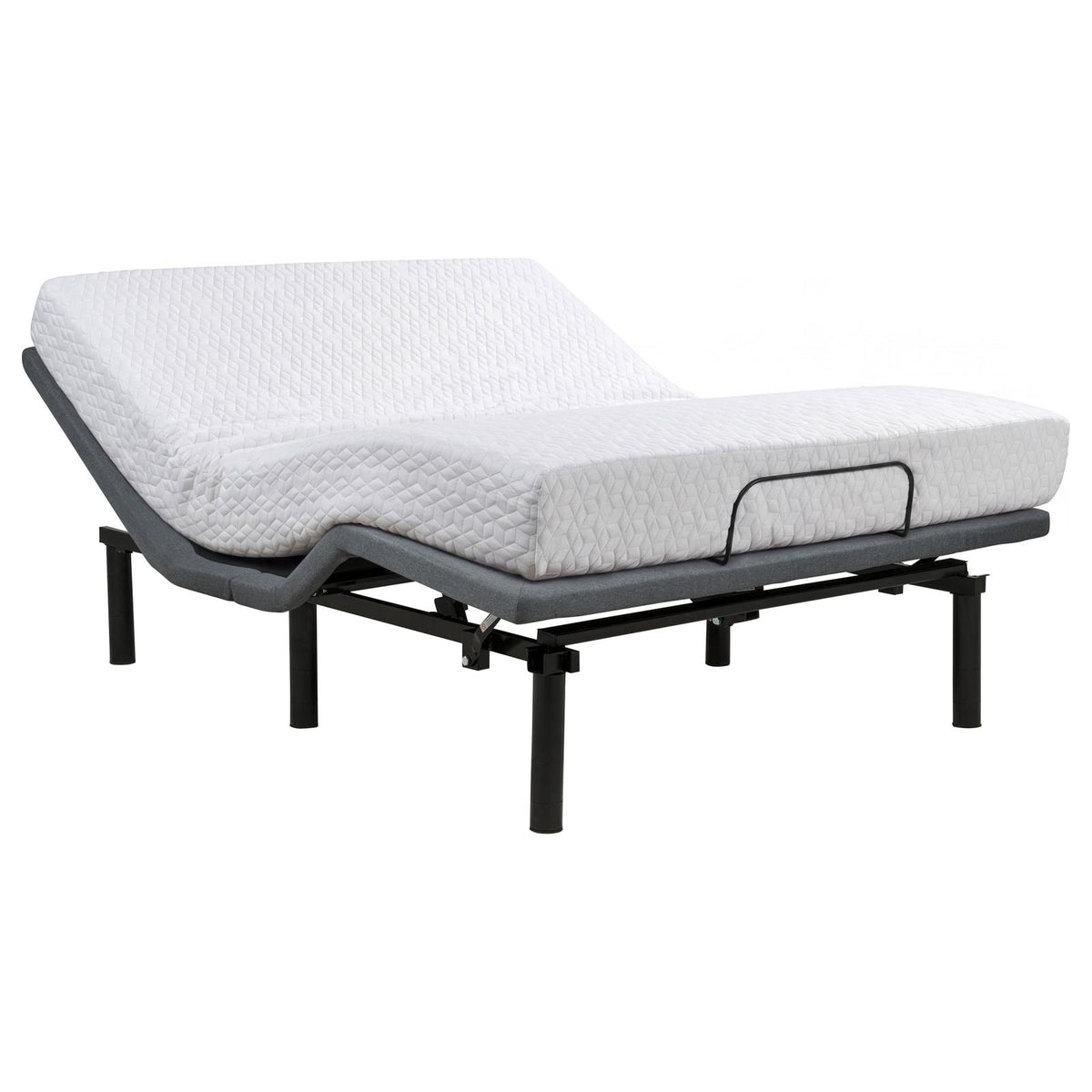 Tasca Queen Dual-Motor Adjustable Bed Base in Black