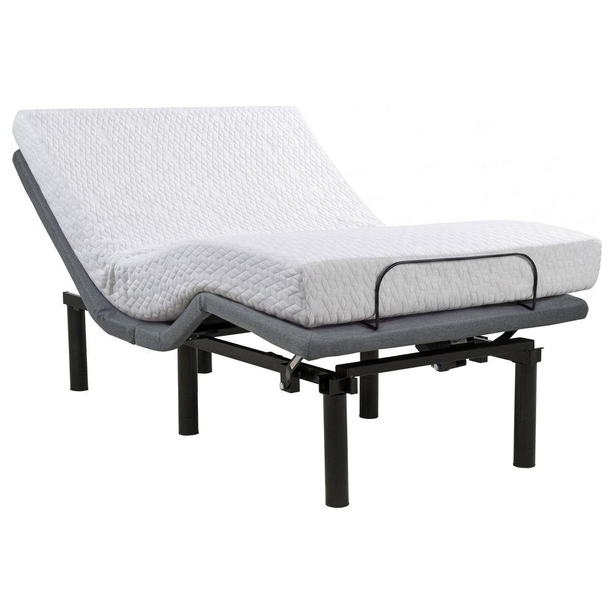 Tasca Twin Dual-Motor Adjustable Bed Base in Black