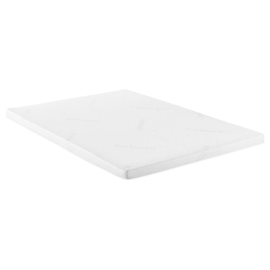 Cascade 3-inch Eastern King Cool Memory Foam Mattress Topper