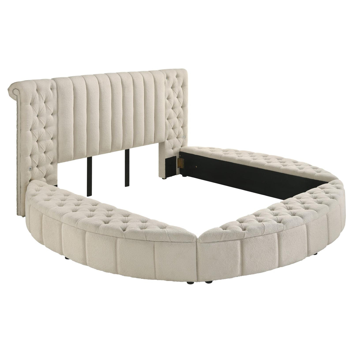 Sonya Storage Bedroom Set - Ivory