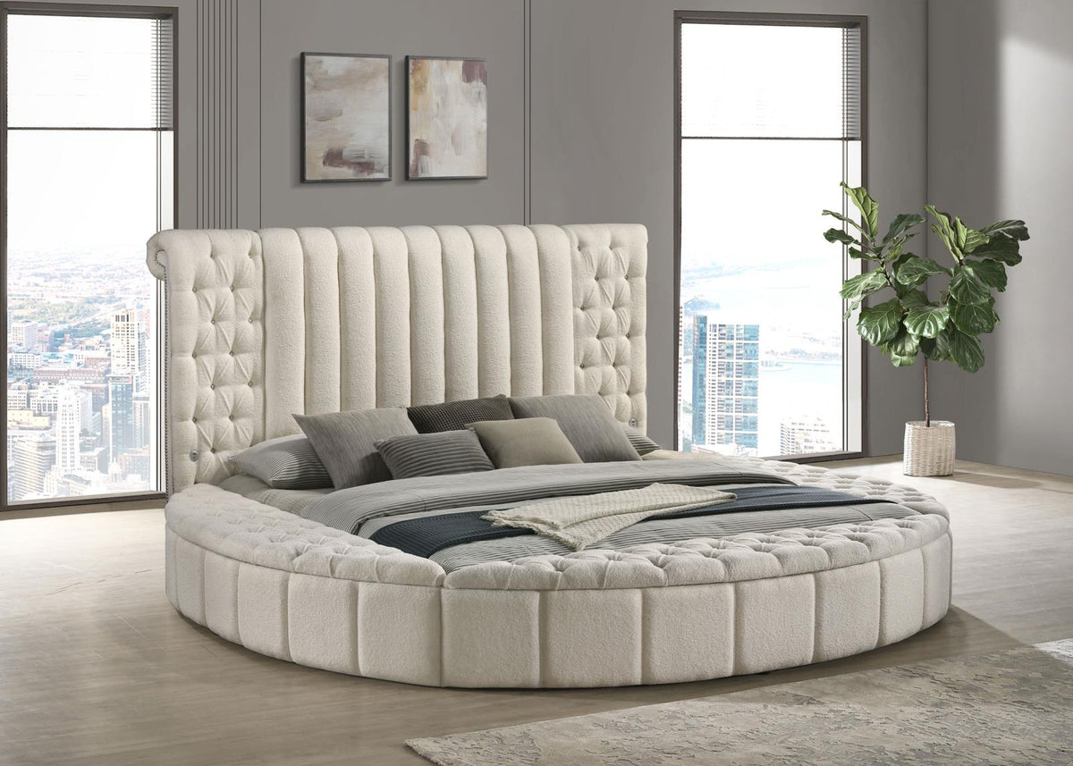 Sonya Storage Bedroom Set - Ivory