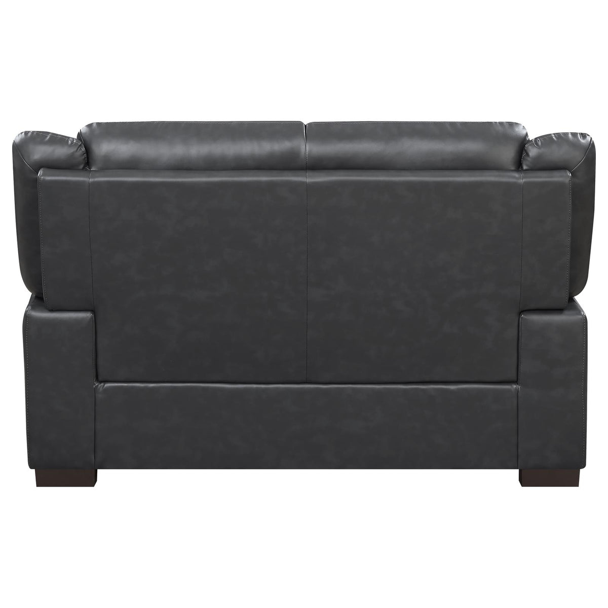 Arabella Upholstered Padded Arm Sofa Set Grey