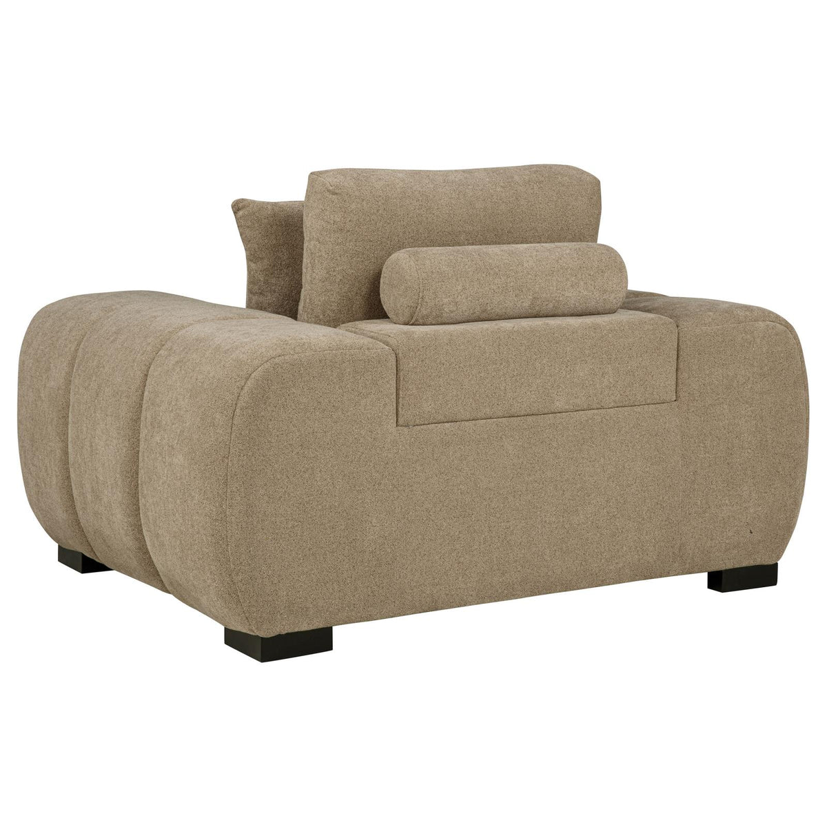 Octavia Tufted Upholstered Accent Chair Camel