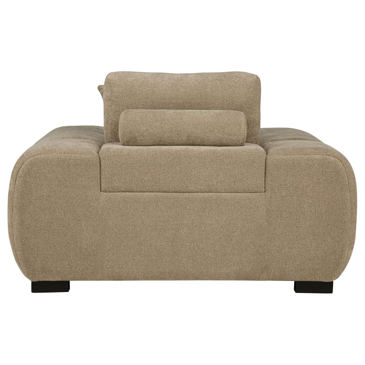 Octavia Tufted Upholstered Accent Chair Camel