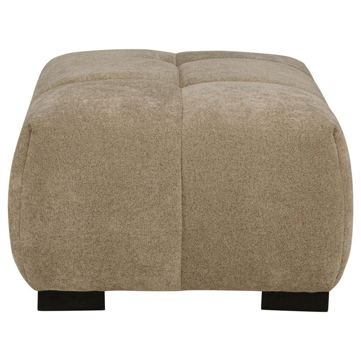 Octavia Tufted Upholstered Rectangular Ottoman Camel