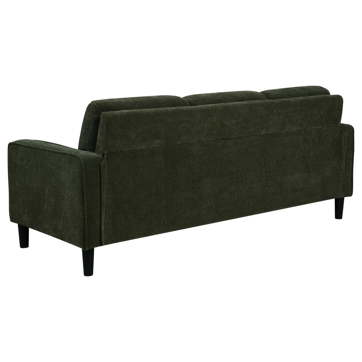 Ruth Fabric Upholstered Track Arm Sofa Matcha Green