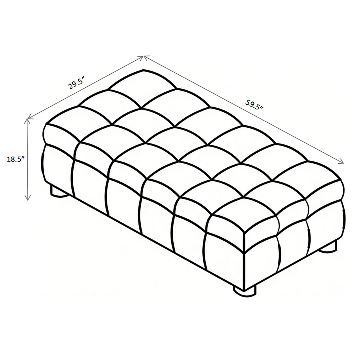 Amara Upholstered Ottoman