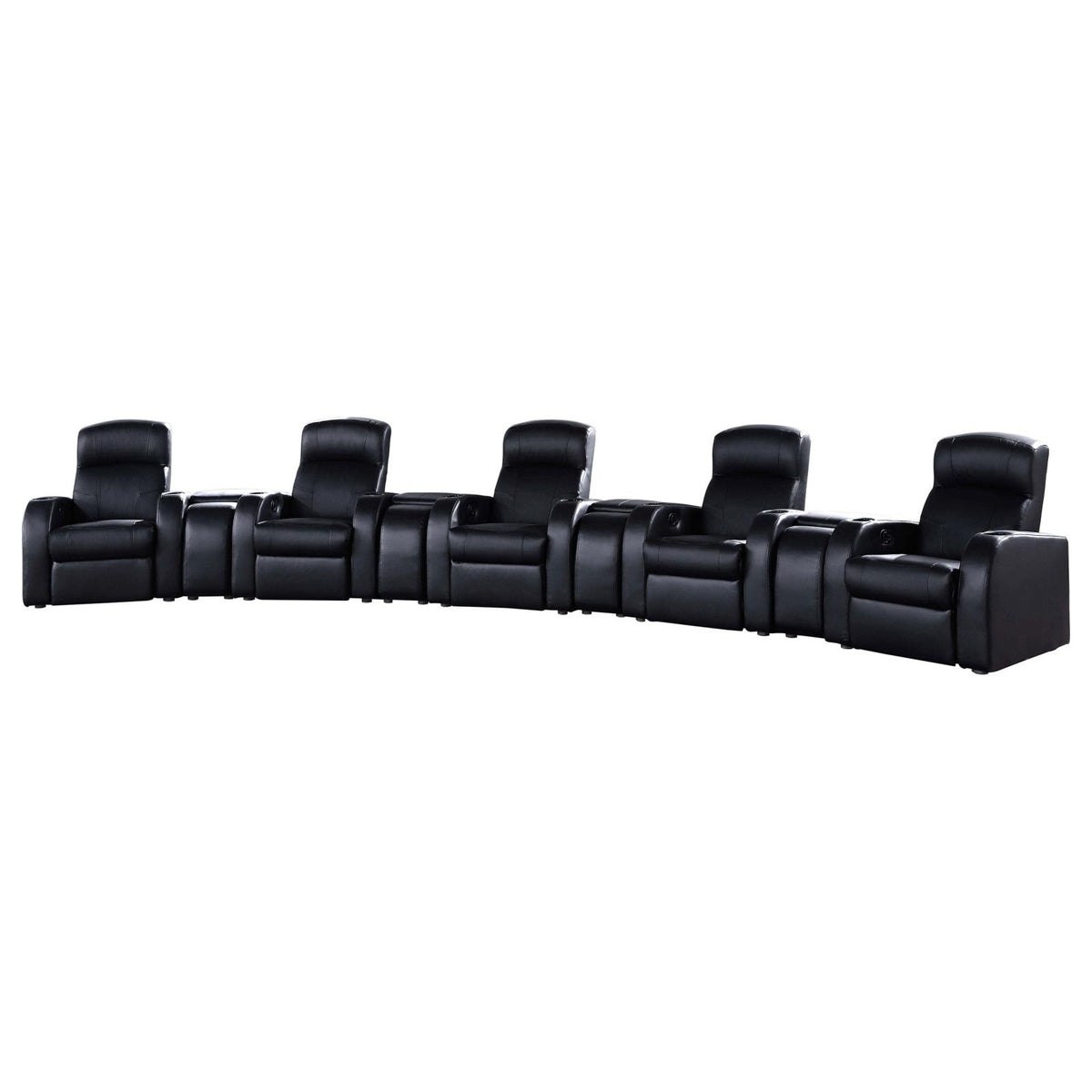 Cyrus Upholstered Home Theater Seating