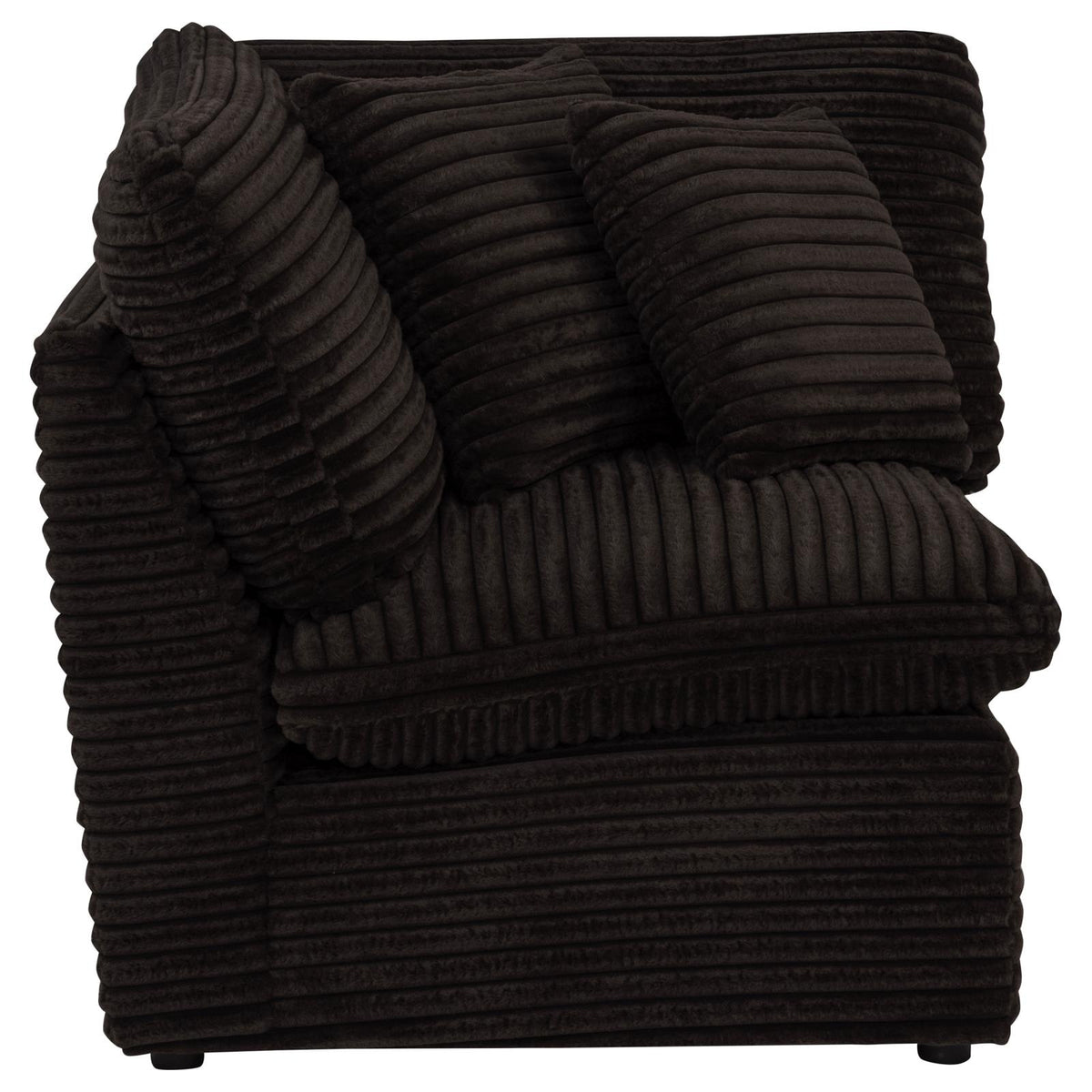 Collins Modular Corner Chair Chocolate Brown