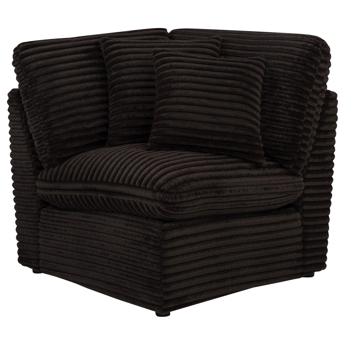 Collins Modular Corner Chair Chocolate Brown