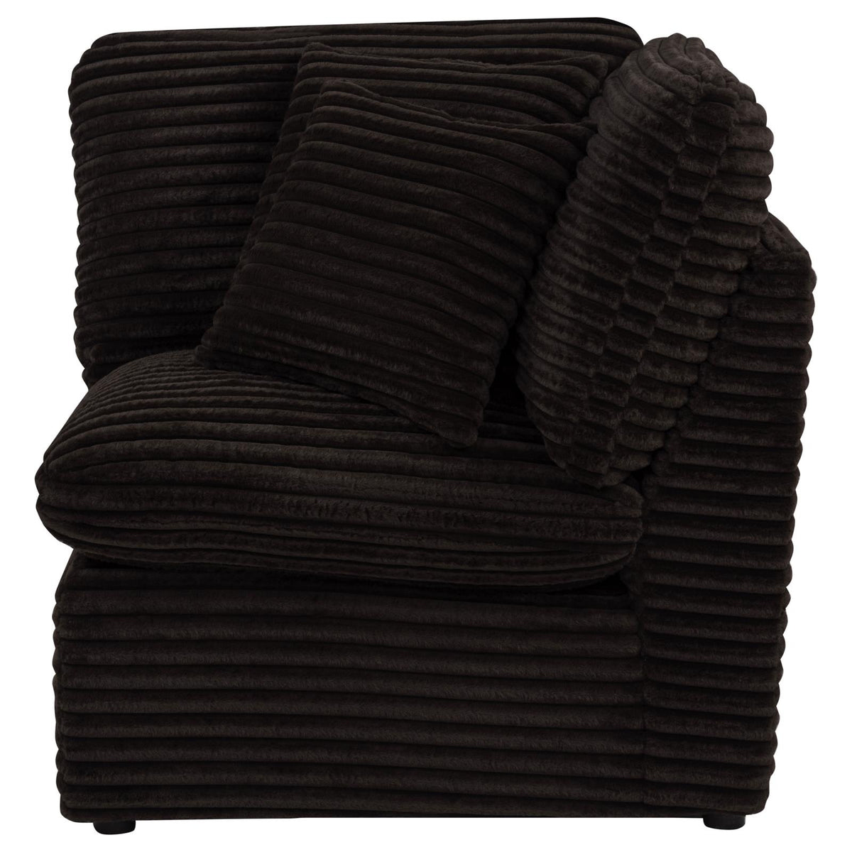 Collins Modular Corner Chair Chocolate Brown