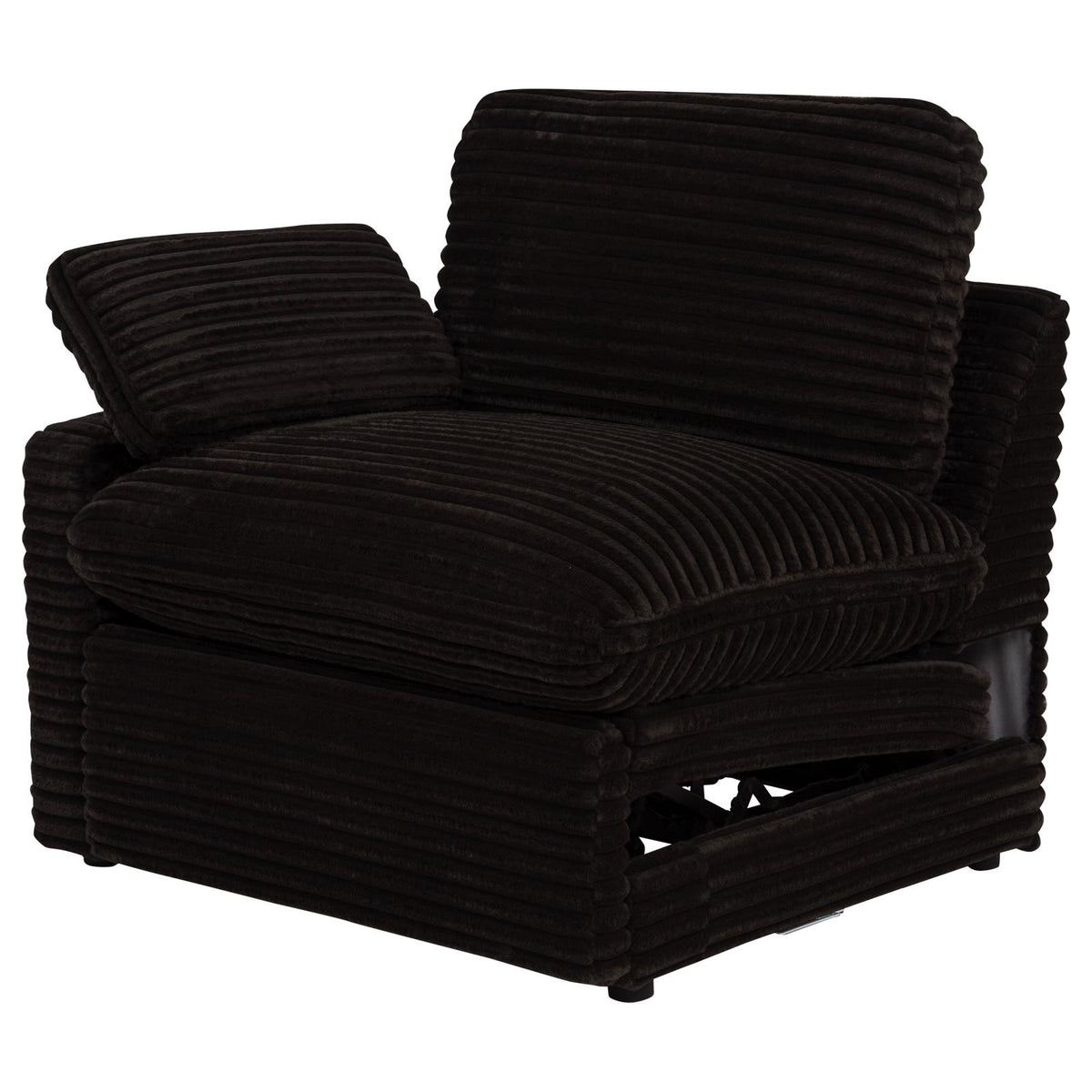 Collins Modular LAF Power Recliner Chocolate Brown