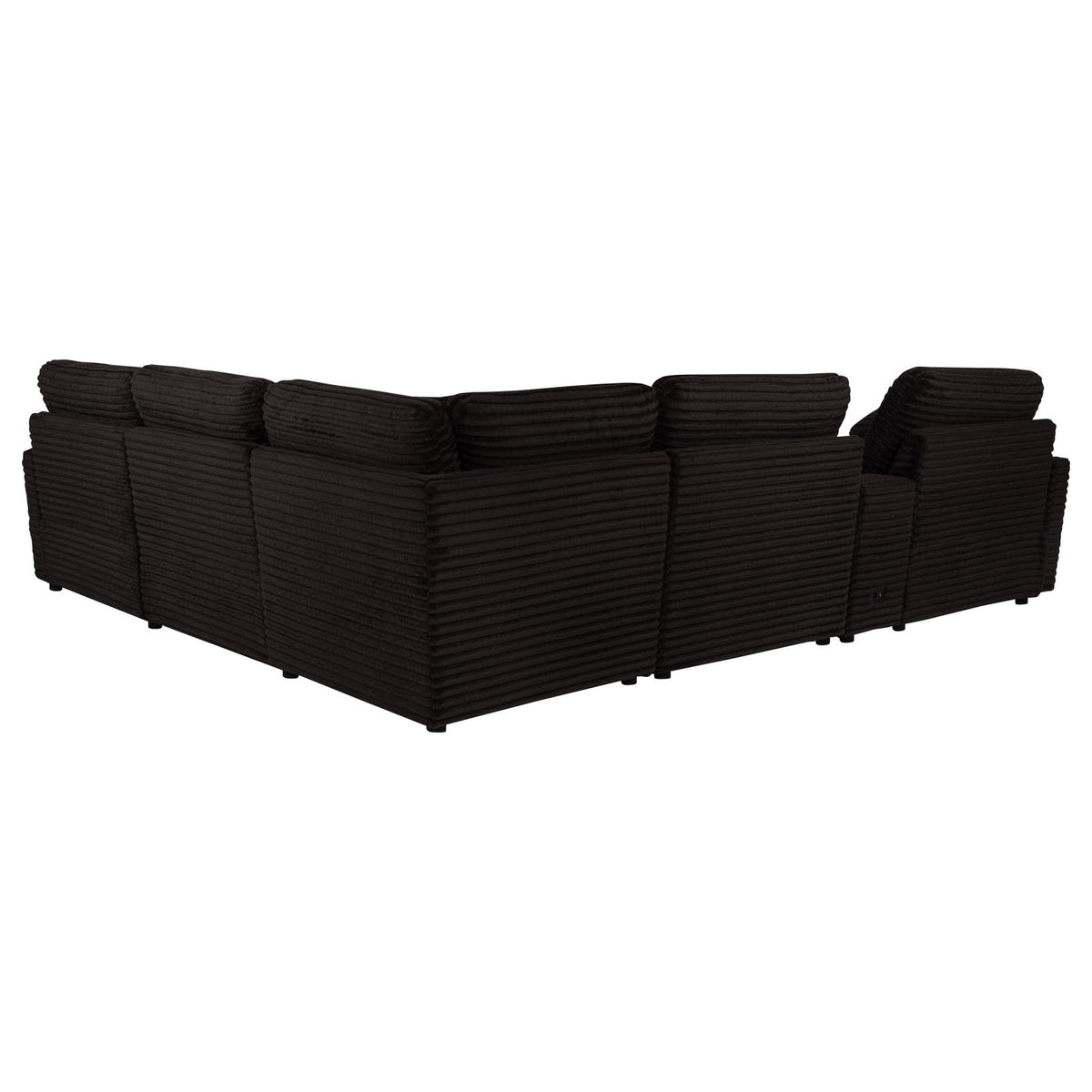 Collins 6-piece Modular Power Reclining Sectional Chocolate Brown