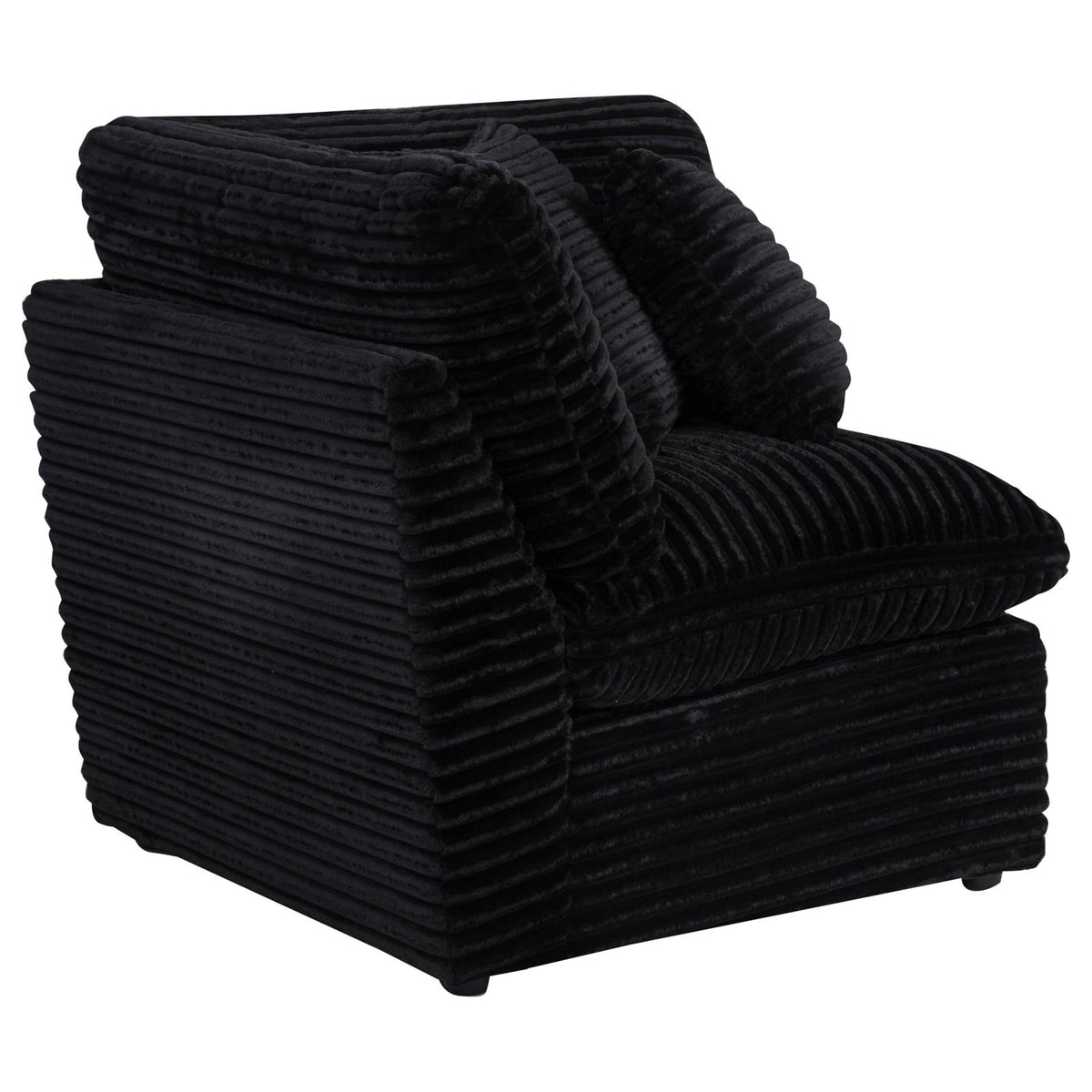 Collins Modular Corner Chair Black