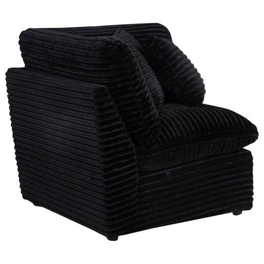 Collins Modular Corner Chair Black