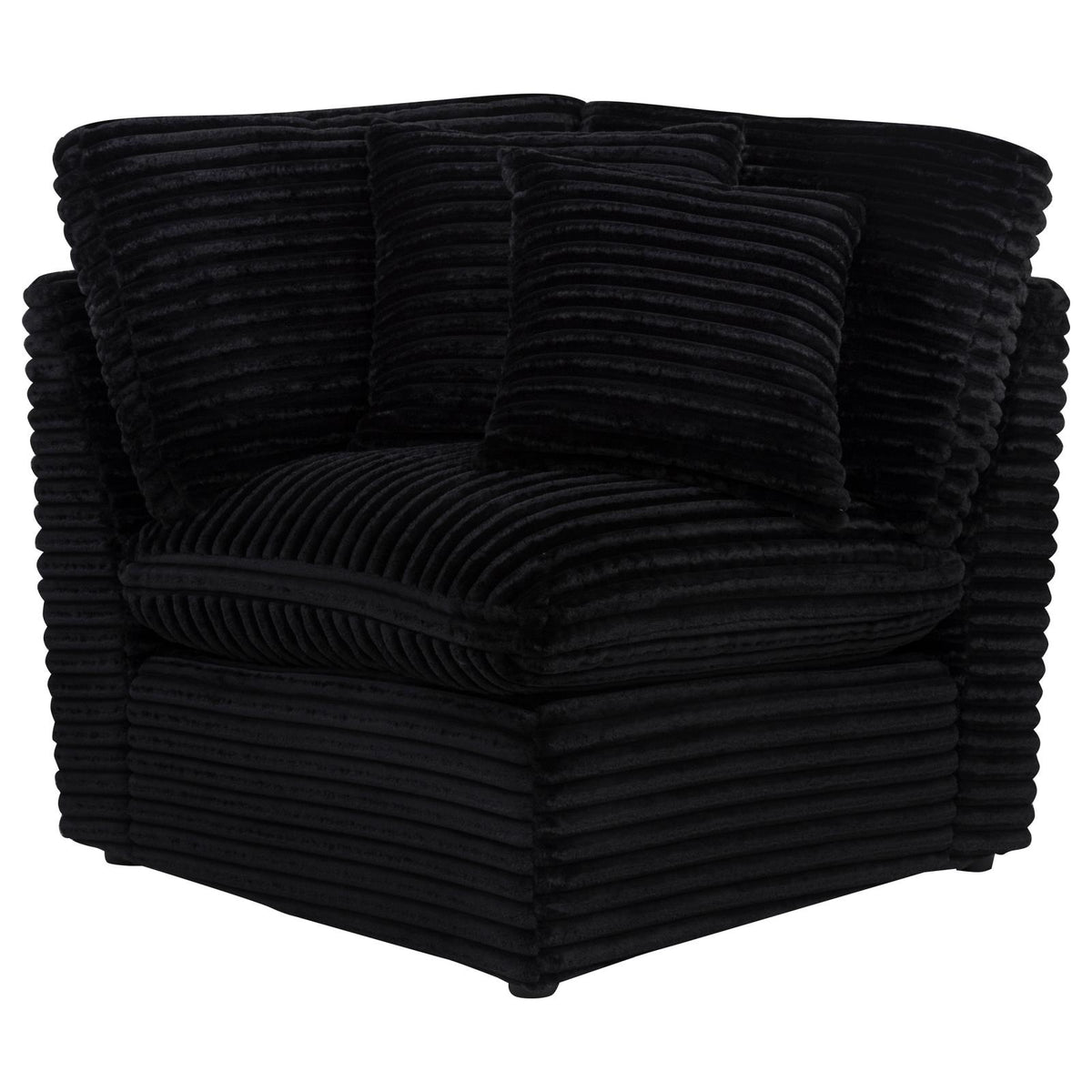 Collins Modular Corner Chair Black