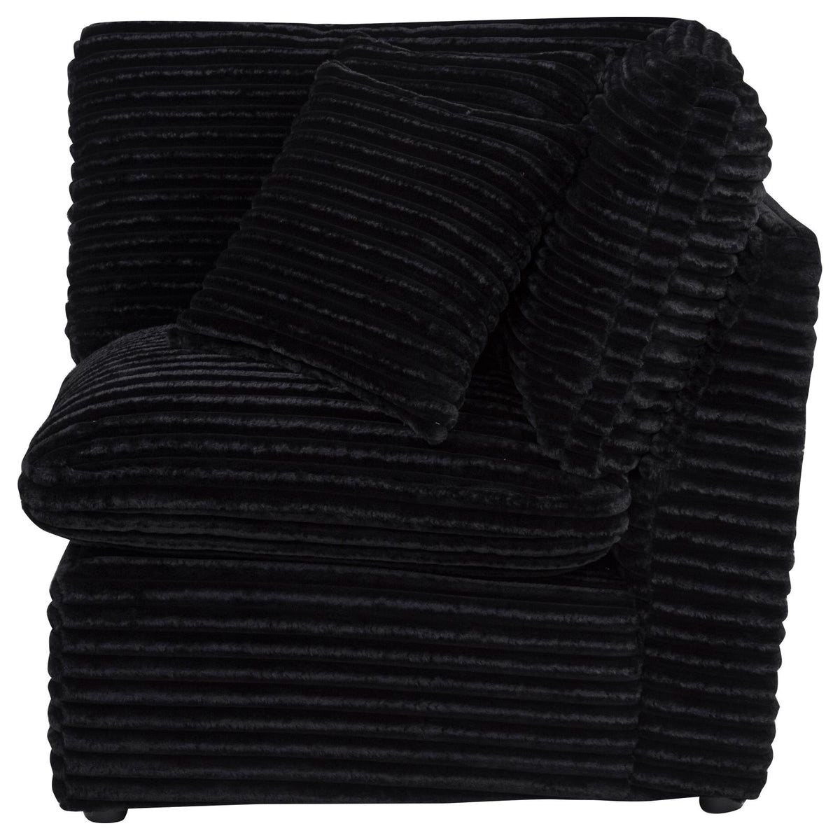 Collins Modular Corner Chair Black