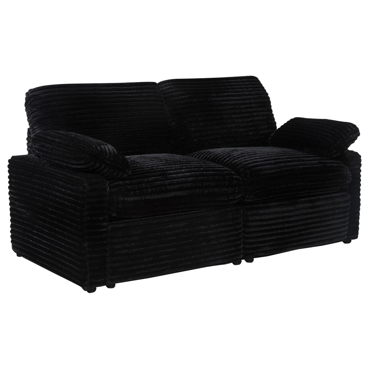 Collins Modular Power Loveseat Black