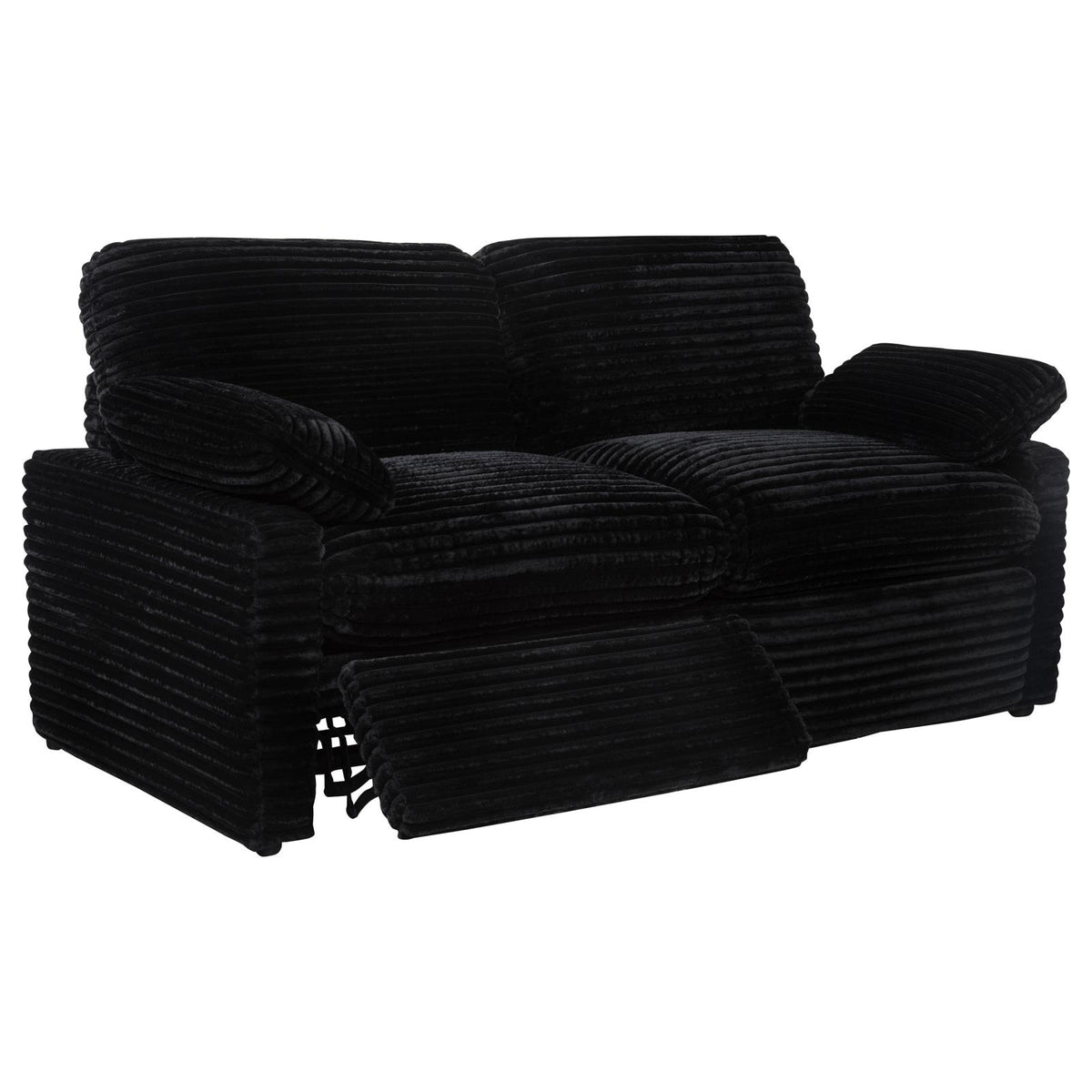 Collins Modular Power Loveseat Black