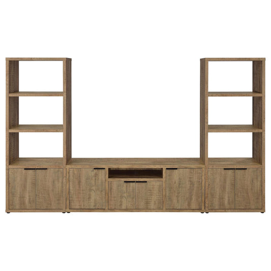 Tabby 3-Piece Entertainment Center for a TV up to 65 Inches Mango