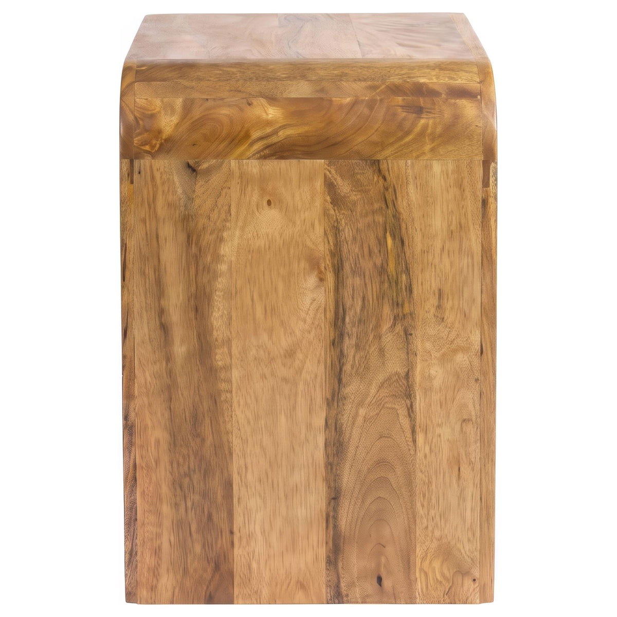 Booker Rectangular Mango Wood End Table Natural