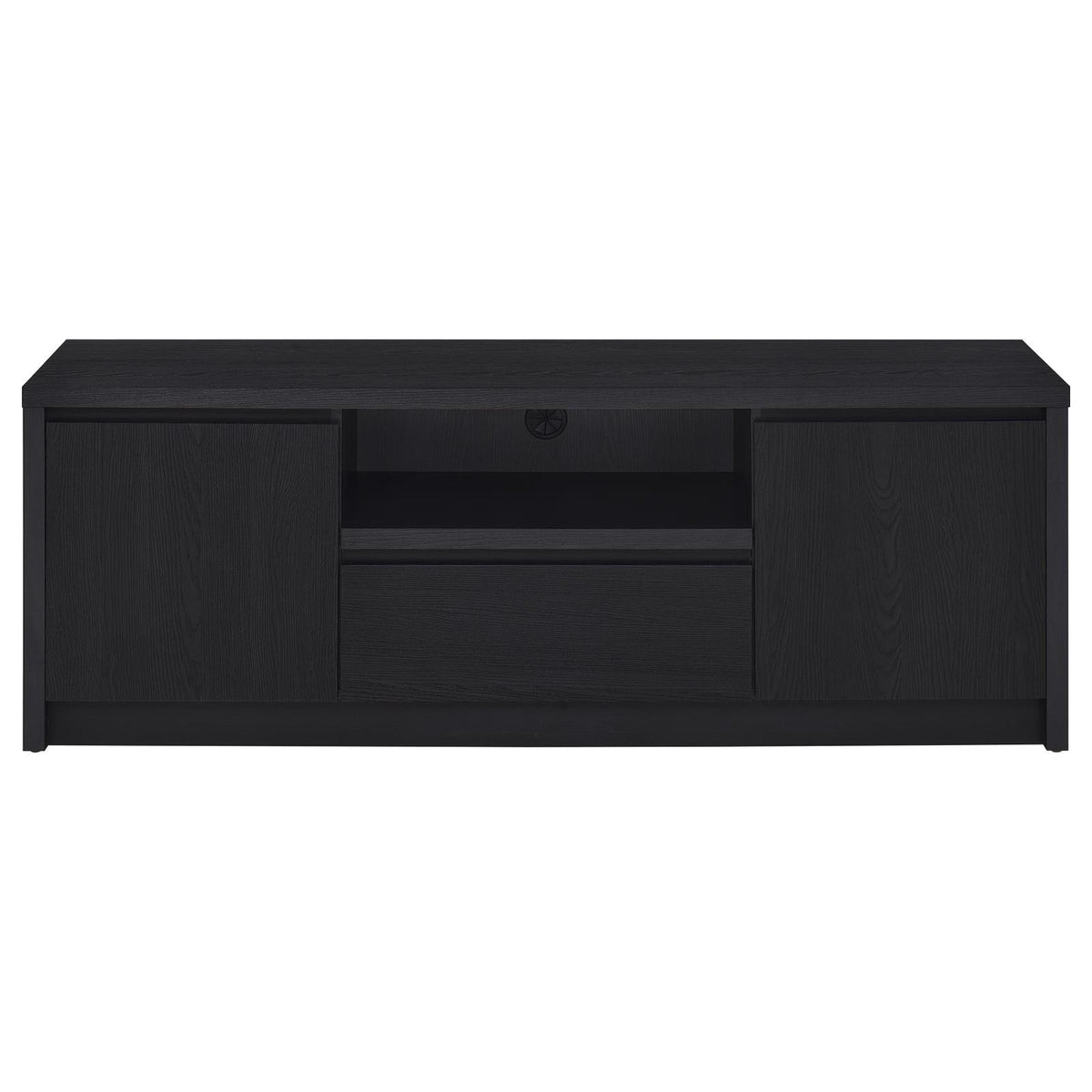 Winfield 3-piece Entertainment Center 60-inch TV Stand Black