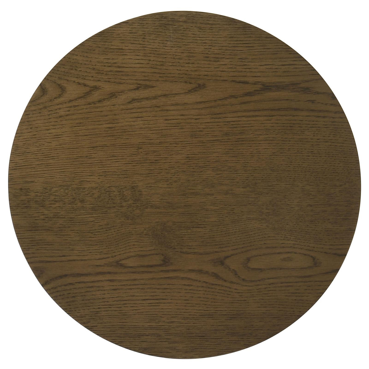 Ottowa Round Wood Coffee Table Set Brown