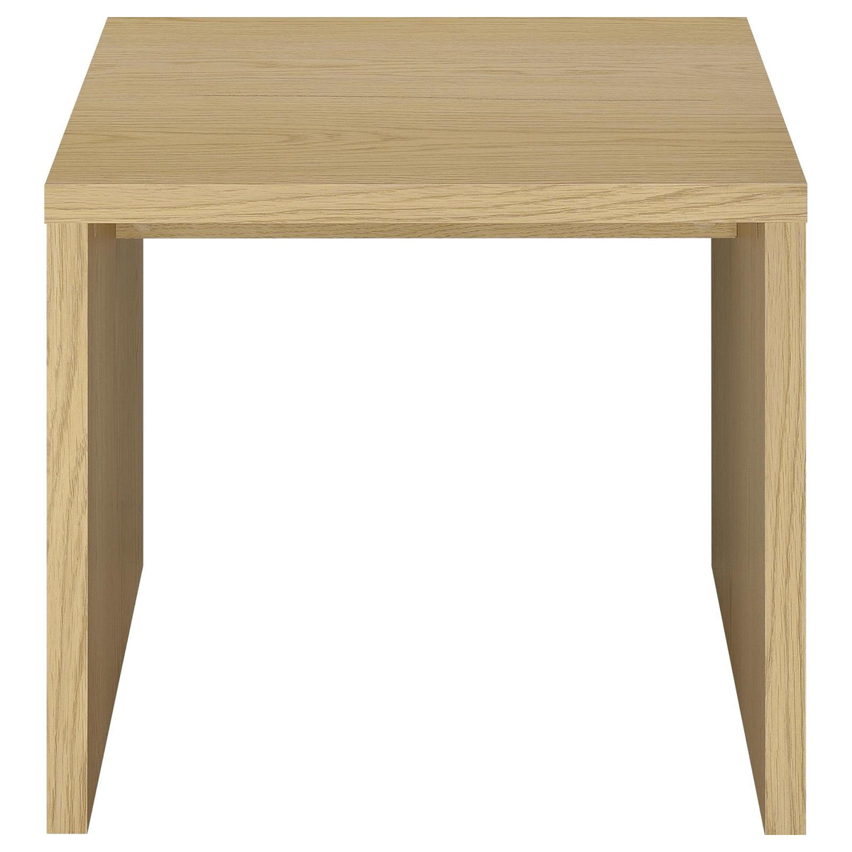 Canoga Lift Top Cocktail Coffee Table Set Light Oak