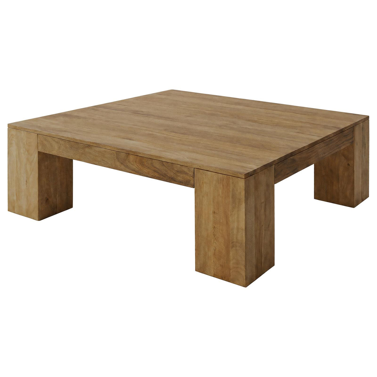 Butte Mango Wood Coffee and End Table Set Natural