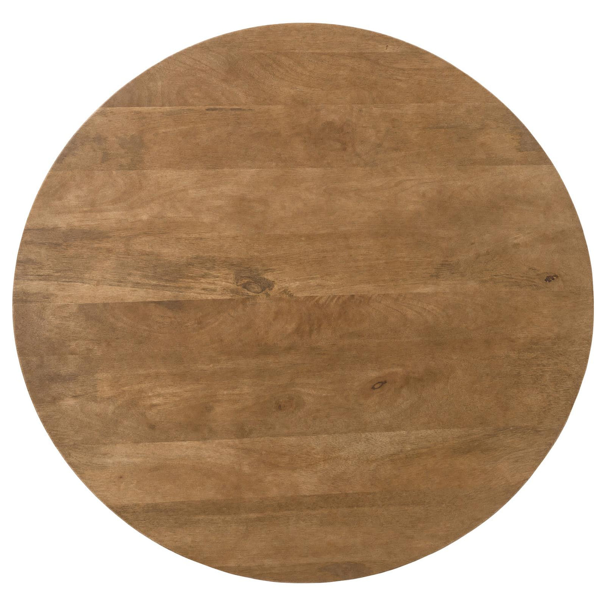 Coffey Round Coffee and End Table Set Light Brown