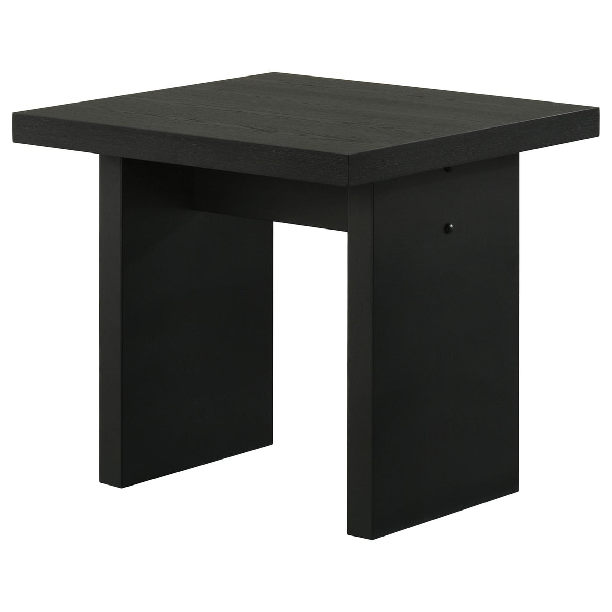 Decker Square Occasional Side End Table Black