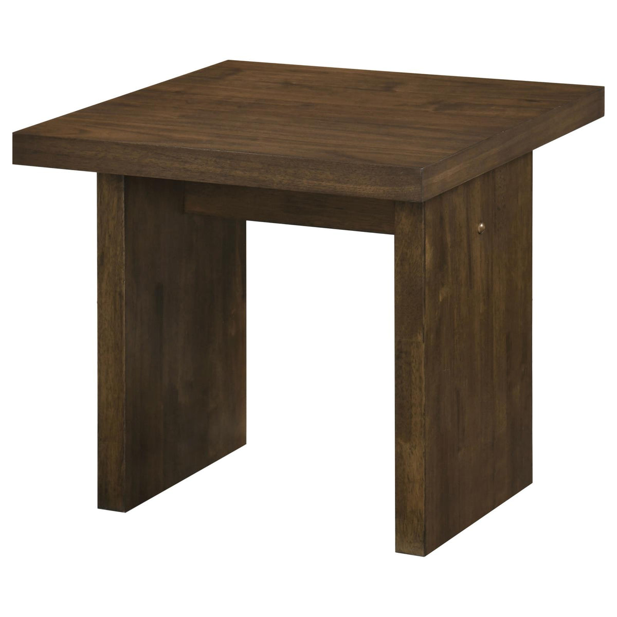 Decker Square Occasional Side End Table Walnut