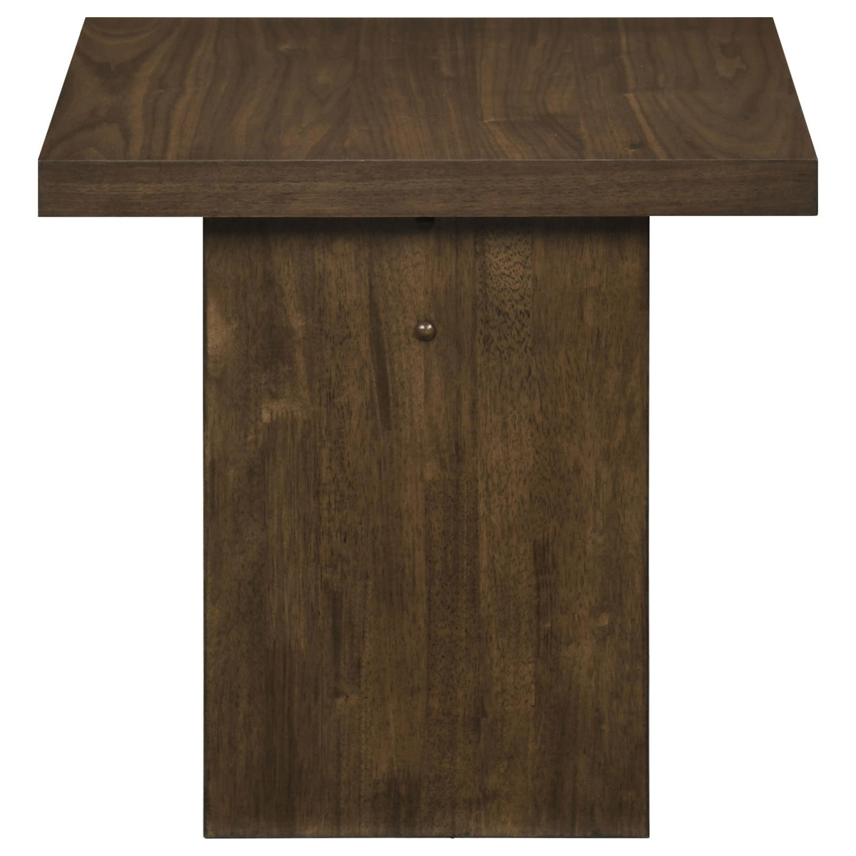 Decker Square Occasional Side End Table Walnut