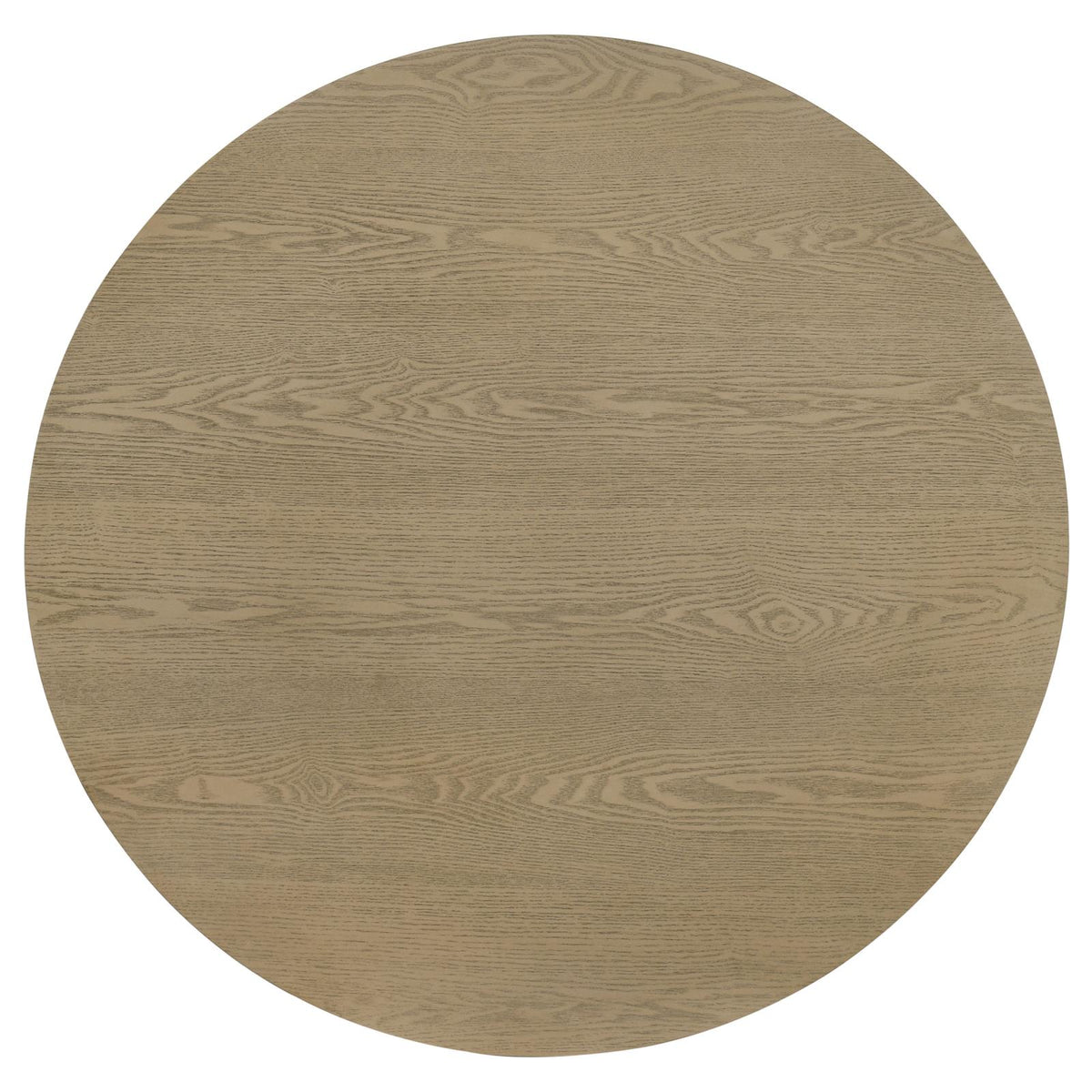 Hamlyn Round Fluted Coffee and End Table Set Natural Oak
